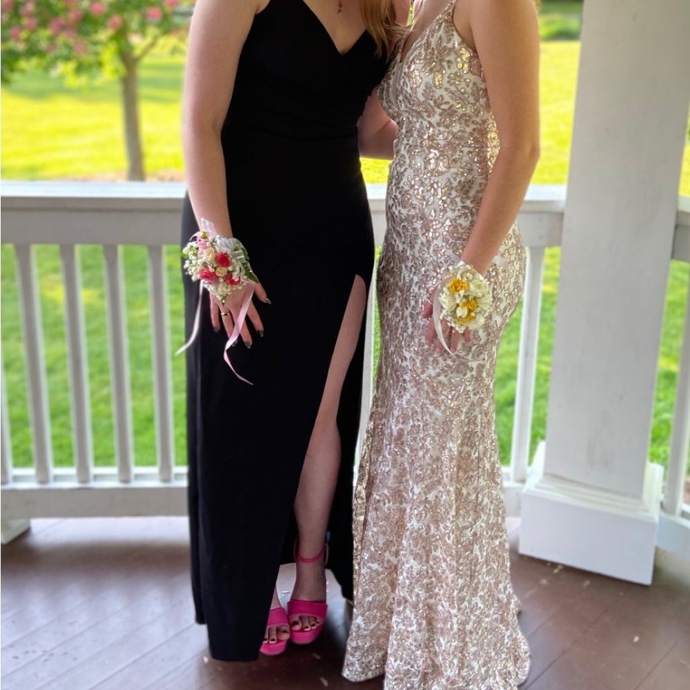 Gold Macys Prom Dress